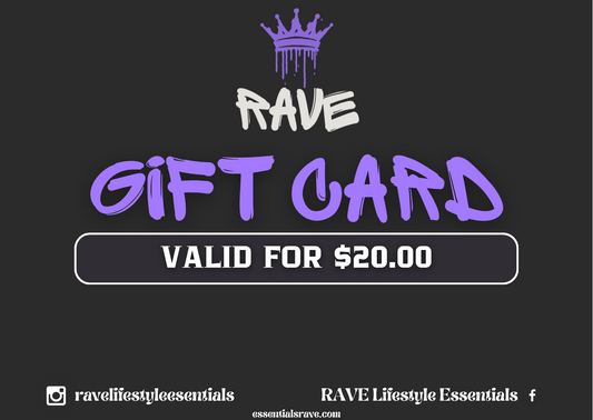 RAVE Lifestyle Essentials Gift Card
