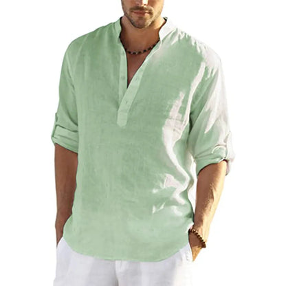 Casual Men Blouse in Cotton