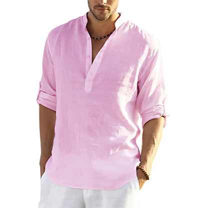Casual Men Blouse in Cotton